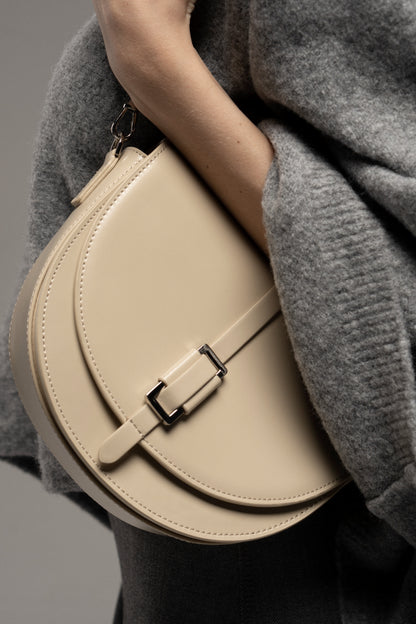 Genuine leather crossbody bag