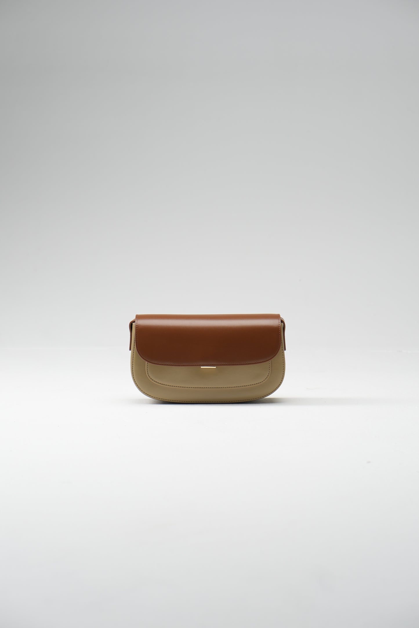 Genuine leather shoulder bag