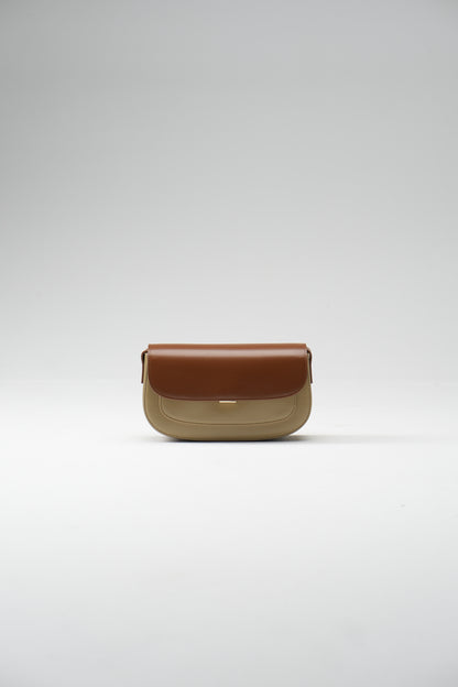 Genuine leather shoulder bag