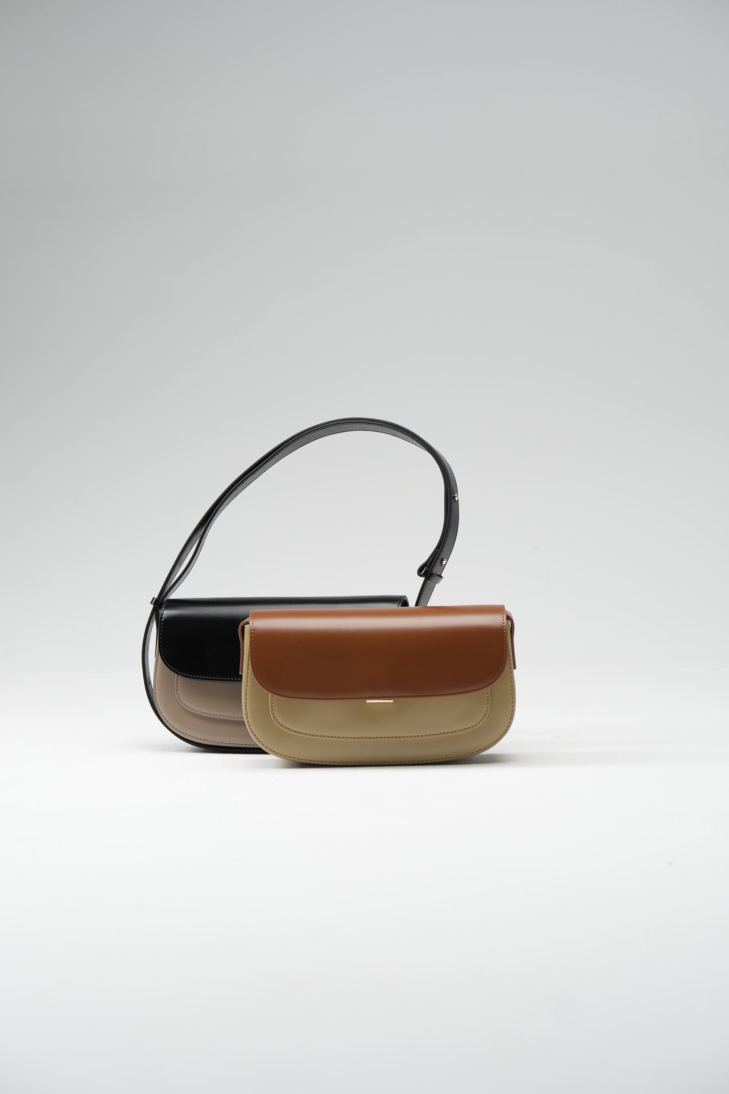 Genuine leather shoulder bag