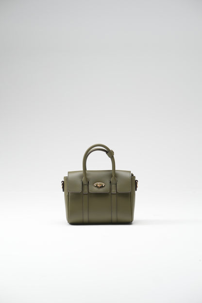 Genuine leather crossbody bag