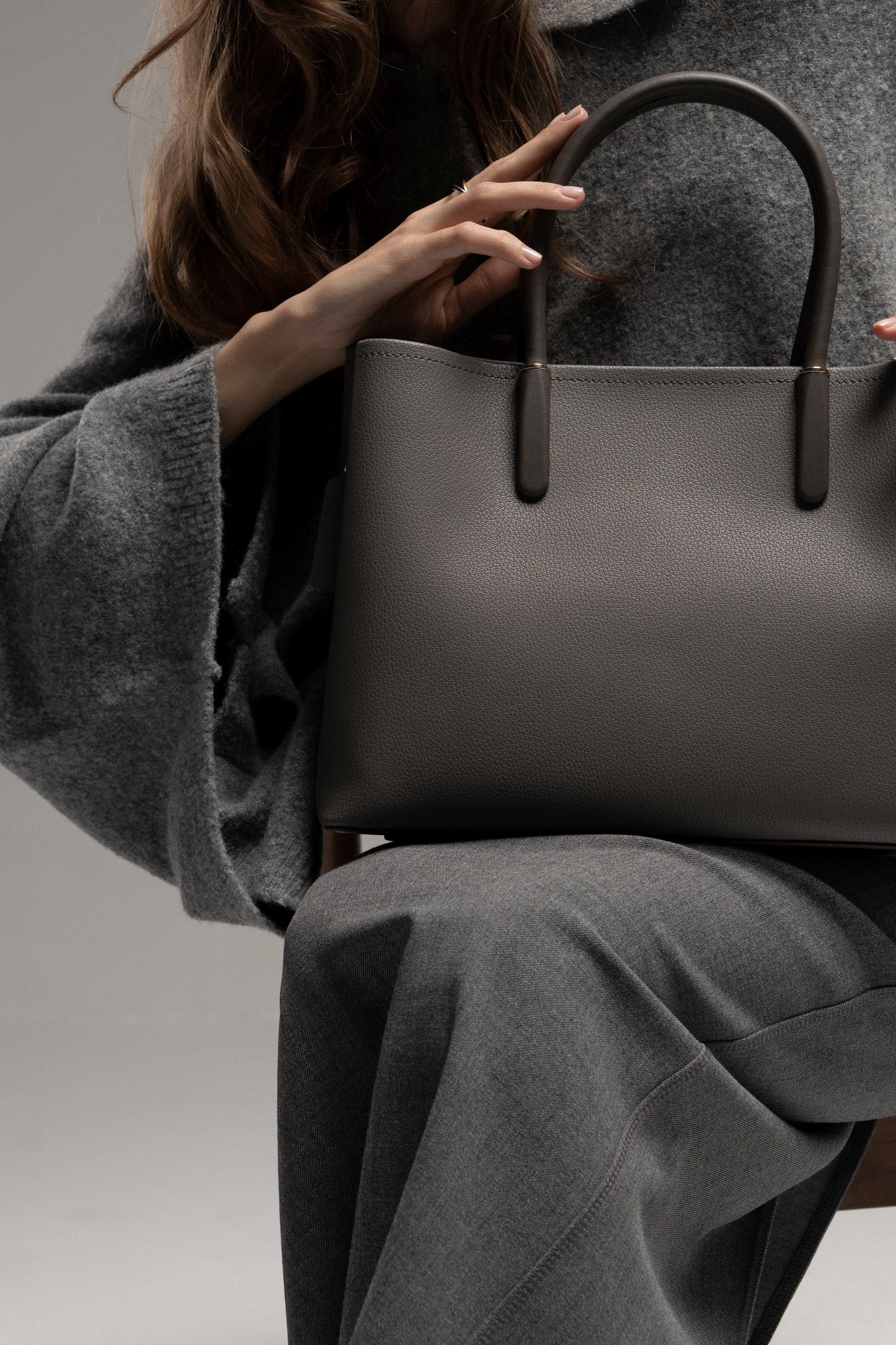 MEGAN tote bag made of genuine leather