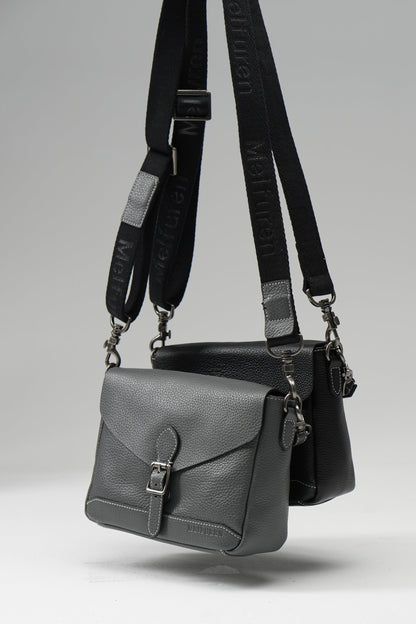 Genuine leather crossbody bag