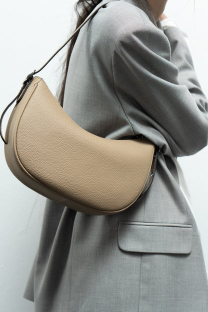 Baguette bag EMILY made of genuine leather