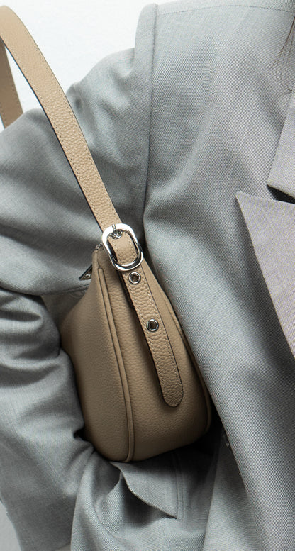 Baguette bag EMILY made of genuine leather