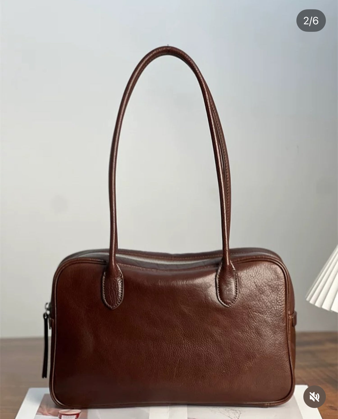 BLAIR tote bag made of genuine leather