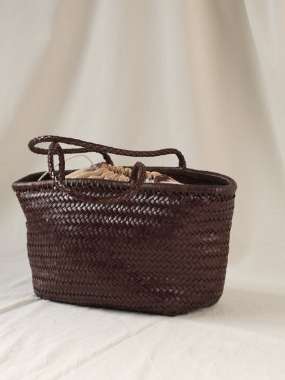 REBECCA Genuine leather tote bag