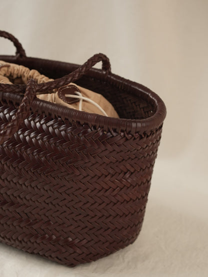 REBECCA Genuine leather tote bag