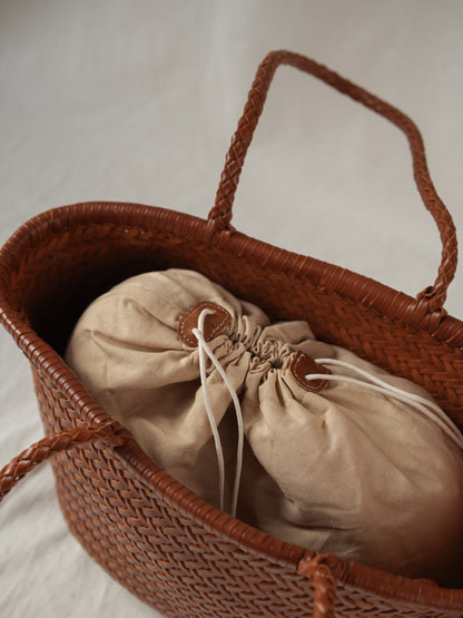 AGATHA Genuine leather tote bag