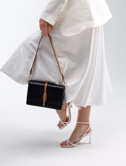 Genuine leather crossbody bag