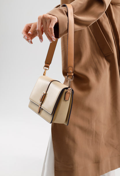 Genuine leather crossbody bag