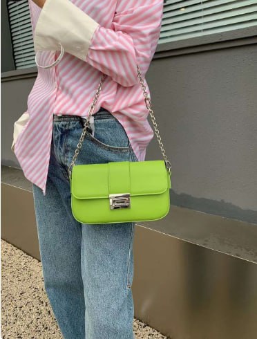 Genuine leather crossbody bag