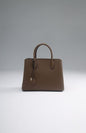 Genuine leather tote bag