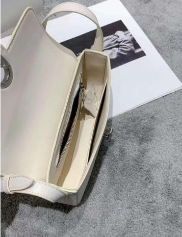 Genuine leather crossbody bag