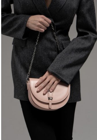 Genuine leather crossbody bag