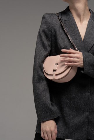 Genuine leather crossbody bag