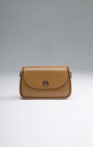 Genuine leather crossbody bag