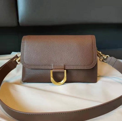 Genuine leather crossbody bag