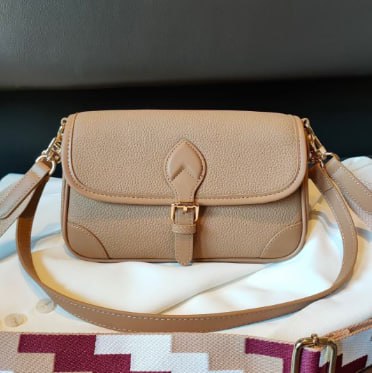 Genuine leather crossbody bag