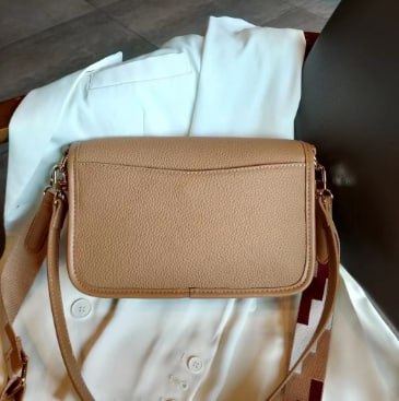 Genuine leather crossbody bag